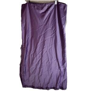 Wild Fable Satin Lace Stretch Lavender Maxi Skirt Witchy Grunge Sz 2xl